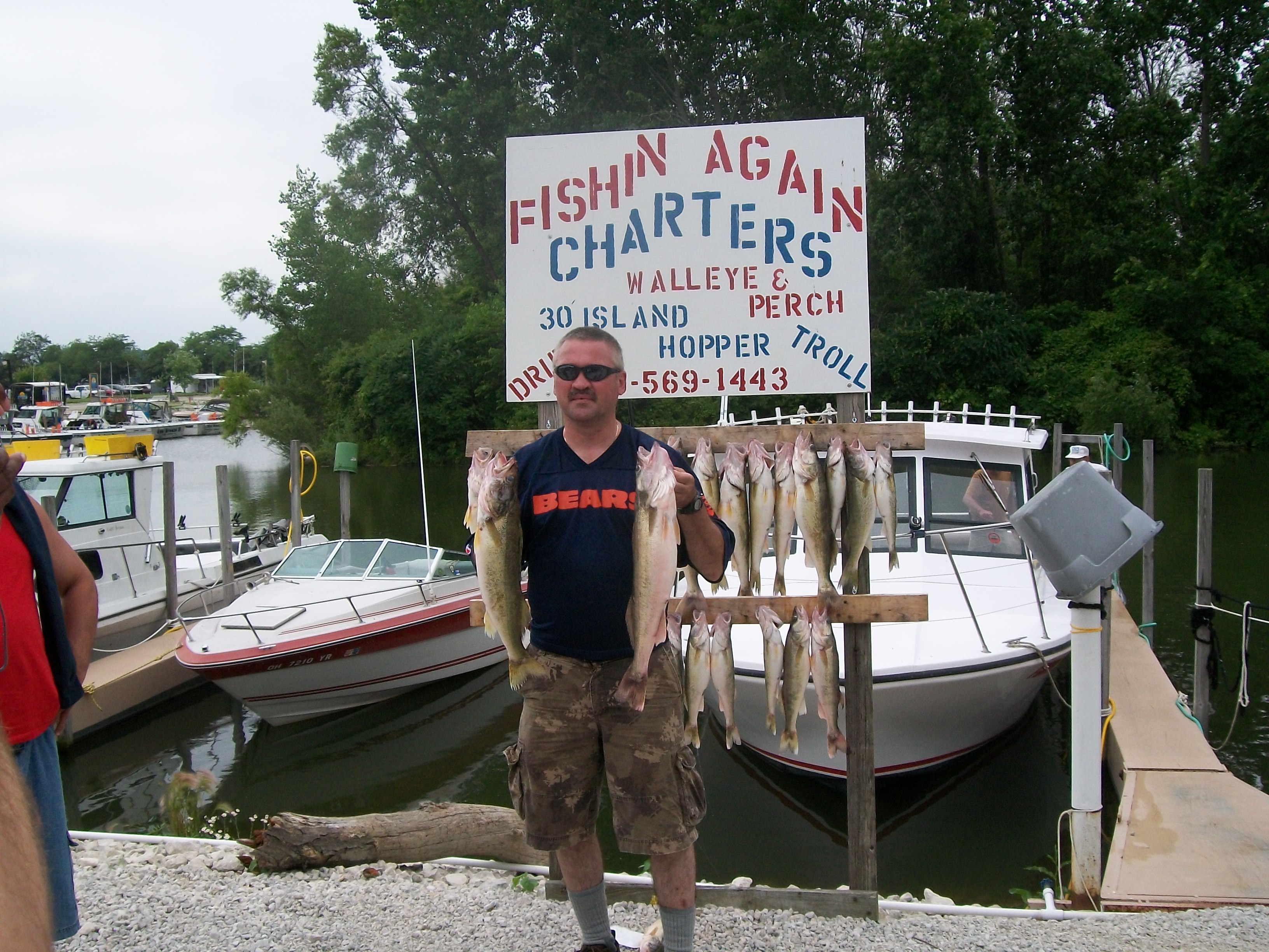 Netting Walleye